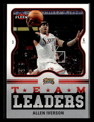 2006-07 Fleer #TL-AI Allen Iverson Team Leaders