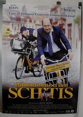 DS8118 - GEROLLT 84x120 cm WILLKOMMEN BEI DEN SCH'TIS