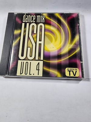 Dance Mix USA Vol. 4 by Various Artists - 1996 Rare Techno VG+ CD53