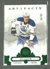  2017-18 Artifacts Emerald #62 Milan Lucic 56/99 (ref 60314)