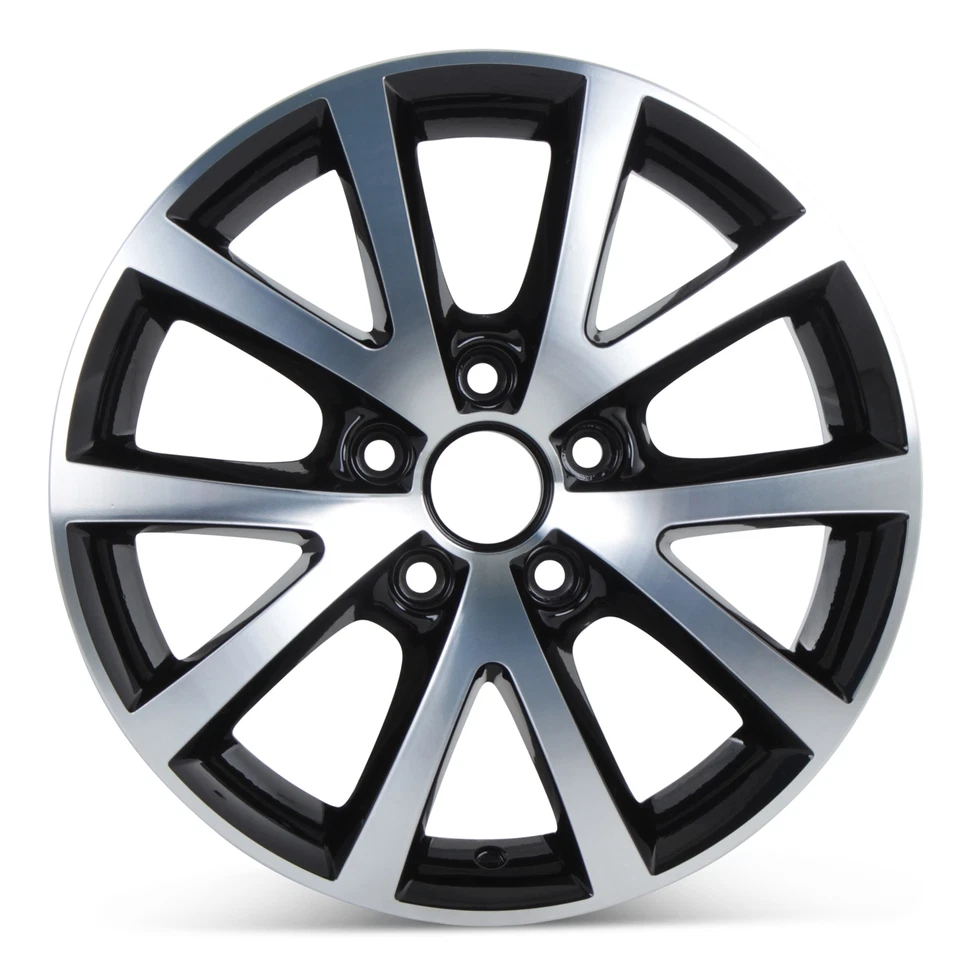 Llanta de repuesto de aleación de 16" nueva para Volkswagen Jetta SE 2016 2017 2018 70008 Foto 2 de 4