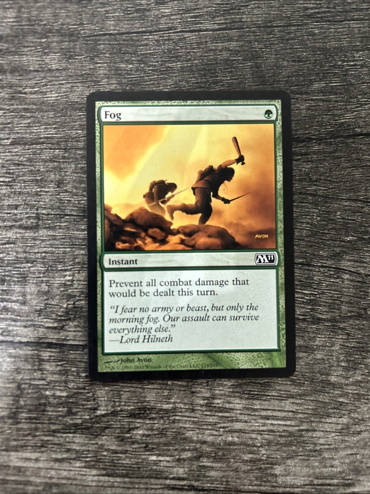 MTG 1x Fog x1 LP Magic 2011