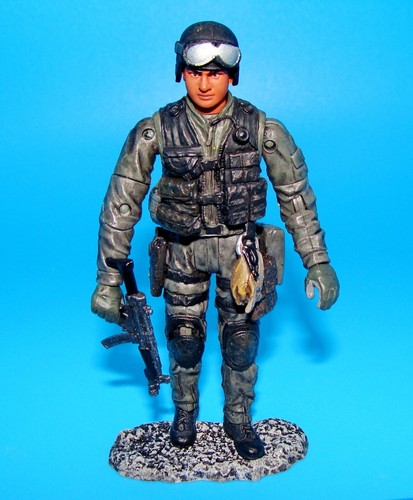 1:18 BBI Elite Forces of Valor U.S Navy Seal Delta Force Team Soldier Figure - Picture 5 of 8