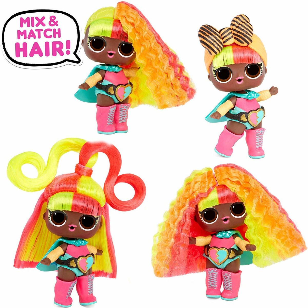 LOL Surprise Hair Vibes DISCO QUEEN Sealed Bags Rare Doll w/ Gold