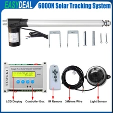 Electronic Controller+18" 6000N Linear Actuator-Single Axis Solar Tracker System