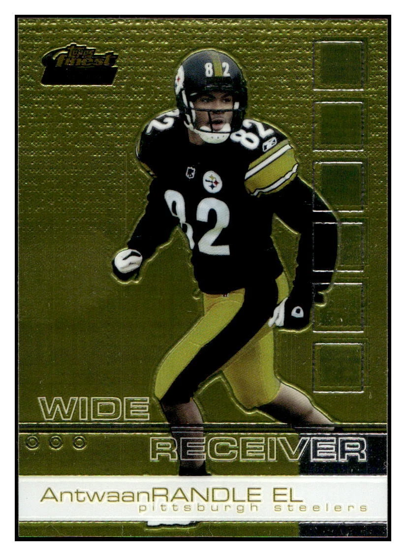 2002 Finest #84 Antwaan Randle El Rookie RC