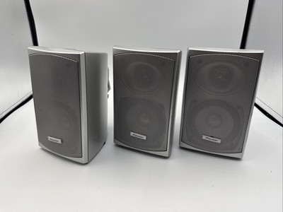 Lot Of 3 Pioneer S-FCRW220-S Silver 8 OHMS 100W Max Power Speakers