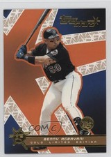 2001 Topps Stars Gold /499 Benny Agbayani #14
