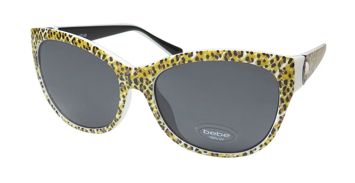 Bebe Women’s Cat-Eye Sunglasses – Black & Teal – 100% UV Protection (NWT) bebe Women main image 2