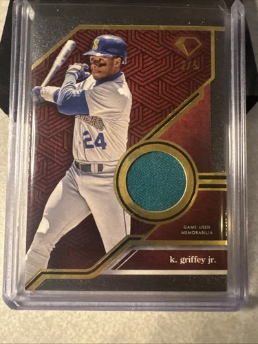 2024 Topps Diamond Icons Ken Griffey Jr Relic Card Mariners /5