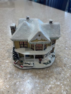 Thomas Kincade 25th Anniversary Hawthorne Village  Victorian Manor  House