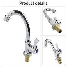 Plastic Steel Kitchen Water Purifier Single Lever Hole Cold Tap