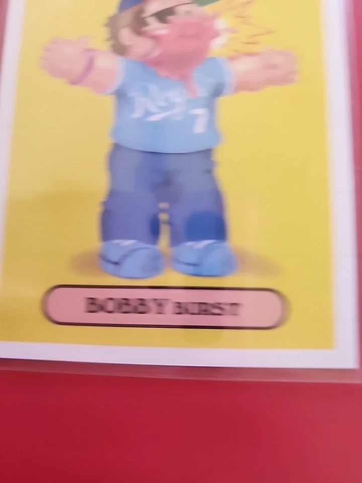 Bobby Witt Jr 2022 Garbage Pail Kids X Keith Shore Rookie Burst Royals 6b - Image 4 of 4