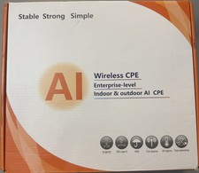 AdaLov 3PCS Gigabit Wireless Bridge Kit 5.8G 3Km 16dBi Outdoor WiFi CPE 1000Mbps