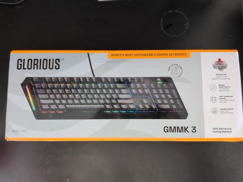 Glorious - GMMK 3 100% Wired Mechanical Linear Switch Gaming Keyboard - 第 1/2 張圖片