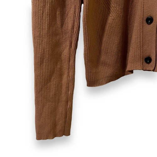 NWT Rails Beau Cardigan Size XL Camel Tan Cotton Silk Blend Button $188 - Picture 7 of 12