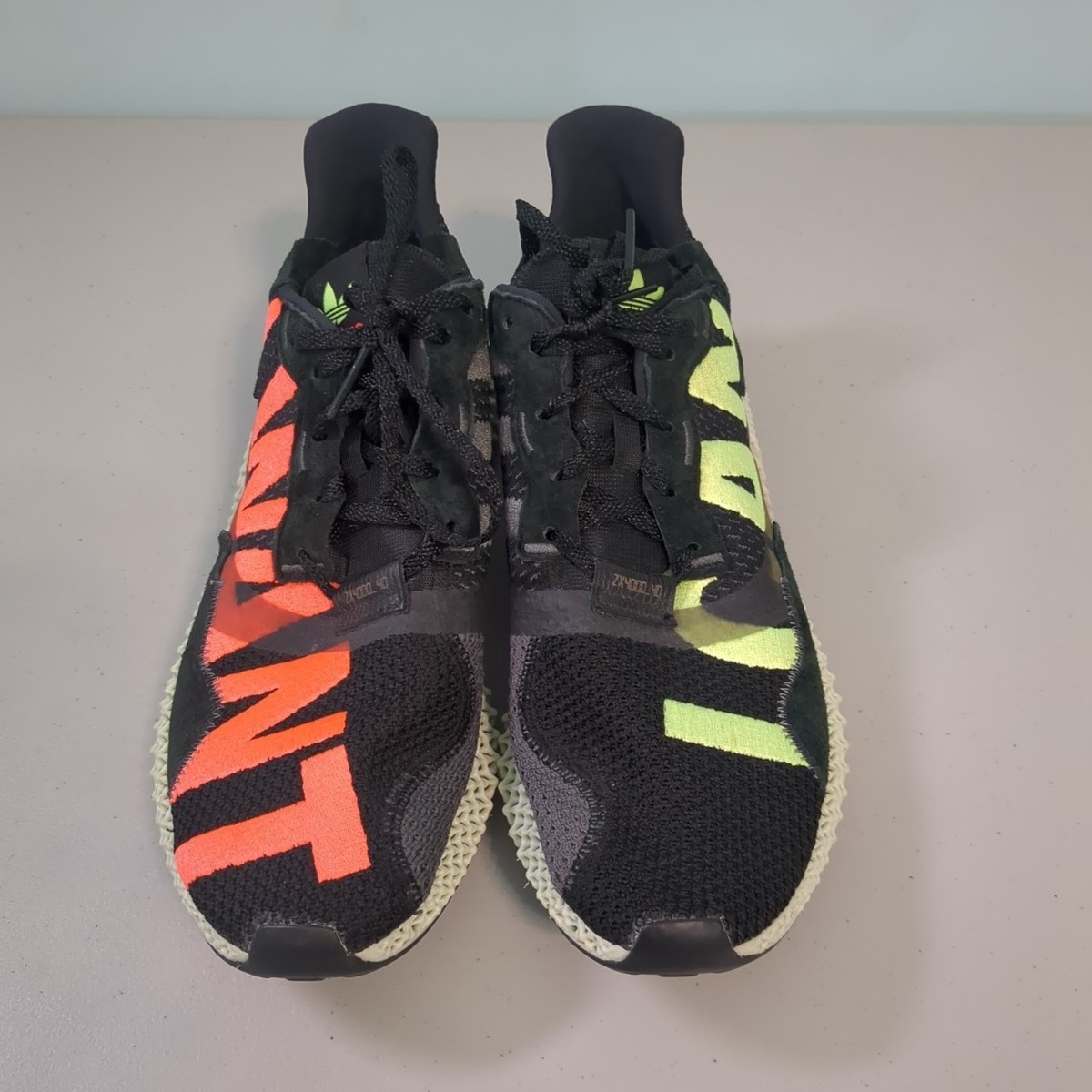 Adidas Zx 4000 4D I Want I Can Black EF9625 Size 10.5 shoes  display picture 1