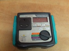 Kewtech KT72 Portable Appliance PAT Tester Complete NO Cables (W30)