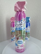 Funatic FOAM Real Soap Bath Indoor Pink Berry New Sensory 10.93oz Clean Fun