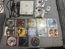 Sega Dreamcast Console HKT-3020 Bundle W/ Con...