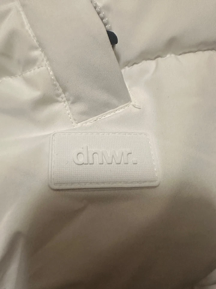 ZARA Damen Puffer Weste Weiß Kapuze Steppweste Winter Gr. M - Bild 4 von 4
