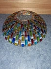 10" Venetian Murano Art Glass Serving Dish-Blinkmax-Woven Pattern-Beautiful!!