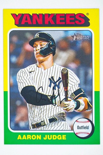 2024 Topps Heritage Aaron Judge #112 Image Variation SP New York Yankees - 第 3/6 張圖片