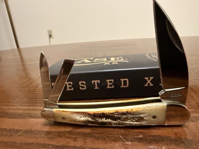 Case Seahorse stag Knife