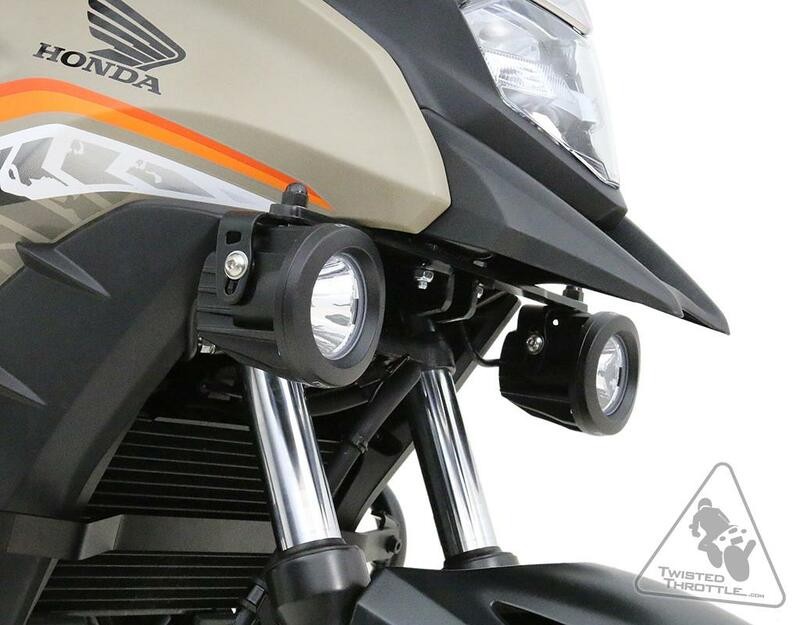 Support DENALI Honda CB500X pour feux additionnels sans vibrations