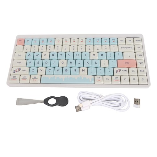 Type1 84 Key BT Keyboard 3 Mode 2.4G Wireless BT Gaming Mechanical Keyboard SET - Picture 5 of 22