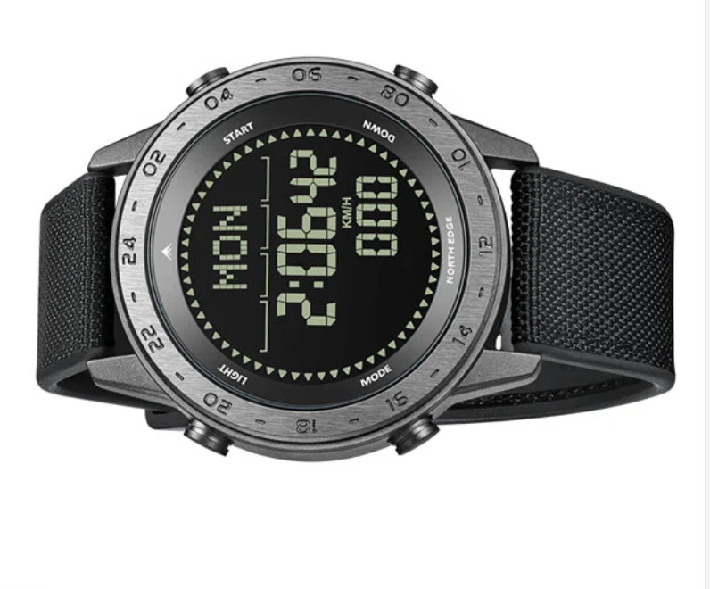 North Edge TANK 3 Men's Military Tactical Digital Watch Outdoor Compass 50M - Bild 3 von 4