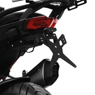 Nummernschildhalter Verstellbar [ Ibex ] Ducati Multistrada V4 Rallye