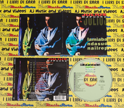 CD JULIUS DJ FUNKY la mia banda suona il rap 1994 germany CGD 4509 96684-2 (CI51