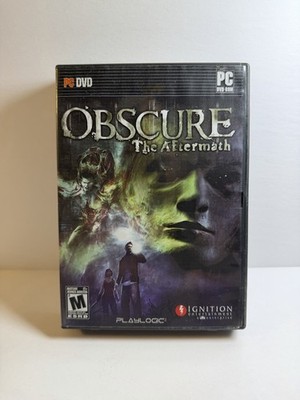Obscure: The Aftermath Video Game (PC DVD Rom, 2007) with Manual