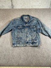 Vintage 90s Playboy Denim Jacket Large Made In USA