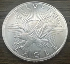 Sunshine Minting 1 Oz .999 Silver Art Bullion Round Flying Eagle NO RESERVE NR