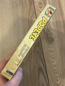 Popeye (Intellivision 1983) Complete Tested w/ Spinach Scratch-Off Card Unused