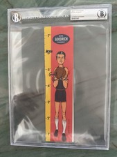 1969 Topps Rulers #7 Gail Goodrich Rookie RC Signed Auto Beckett 