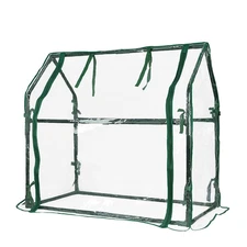 Mini Greenhouse Heavy Duty Portable Green House, Clear Tent Indoor or Outdoor...