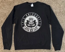 SHIZ UNIVERSITY Wicked CREWNECK SWEATSHIRT Size Medium M Elphaba Glinda Shirt