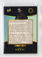 2025 Pieces of the Past Pirates Charles Vane JUMBO HISTORIC PRINT RELIC #670 e