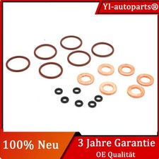 DICHTUNG-SATZ EINSPRITZDÜSEN INJEKTOR für AUDI A4 A6 Q5 VW Porsche 2.7 3.0 TDI