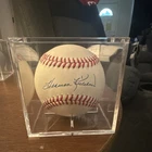 Harmon Killebrew Minnesota Twins Signed Baseball Ball in Display Case