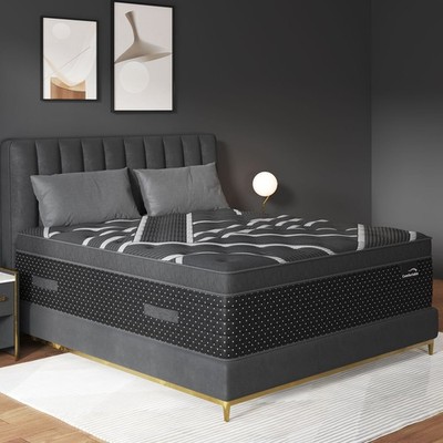 12'' 14''Twin Full Queen King Size Gel Memory Foam Spring Mattress In A Box