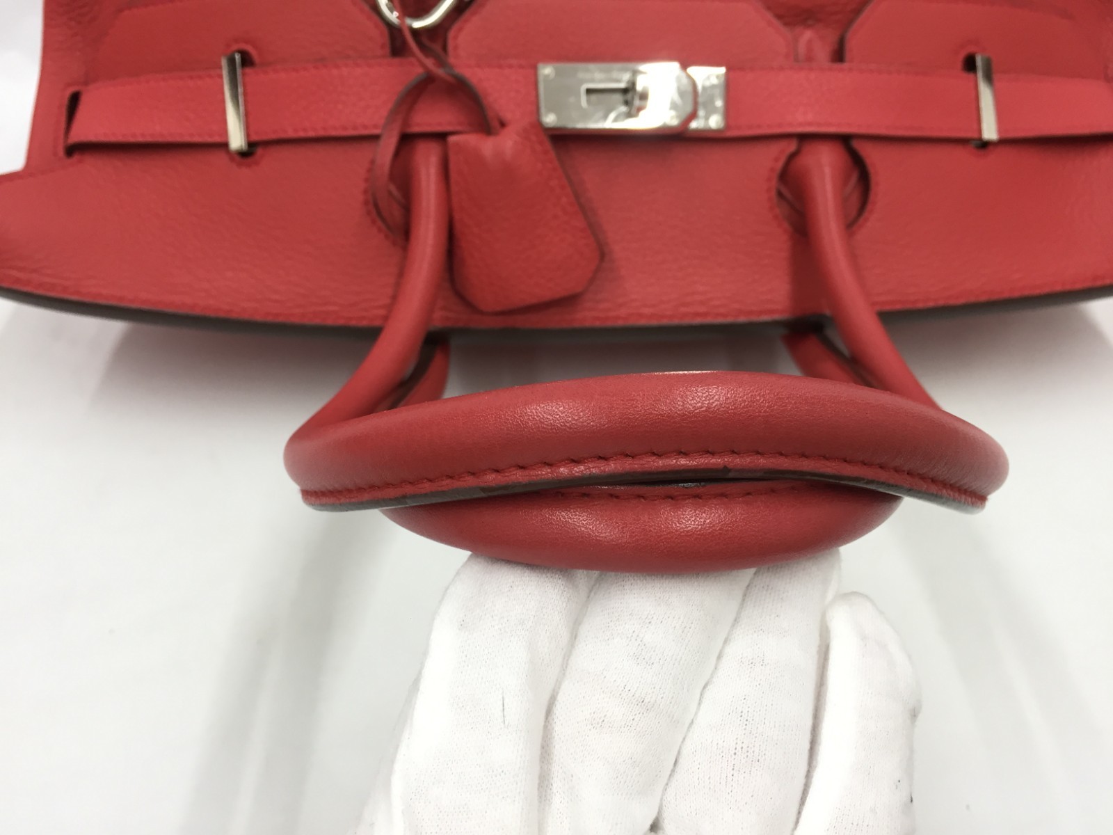 Authentic Hermes Birkin Togo Leather Shoulder Bag with Dust Bag image 5