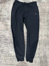 Nike Tech Pants Men’s Large Black Atheltic Sportswear Casual Running Jogger