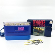 VTG Clairol Kindness Swing Setter Travel Hot Rollers Curlers With Clips and Box
