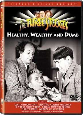 Three Stooges (Columbia/Tri-Star): Healthy, Weal... [DVD] [*READ* VG, DISC-ONLY]