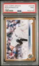 2022 Topps Update Series - Ron Marinaccio #US165 Gold /2022 (RC) PSA 9