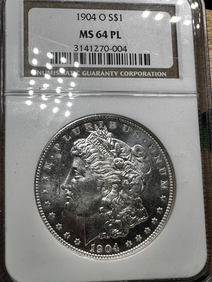 NGC 1904 Year Grade MS 64 Morgan US Dollars (1878-1921) for sale